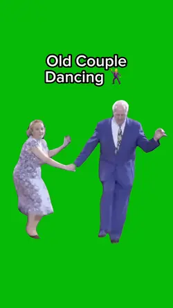 Old Couple Dancing