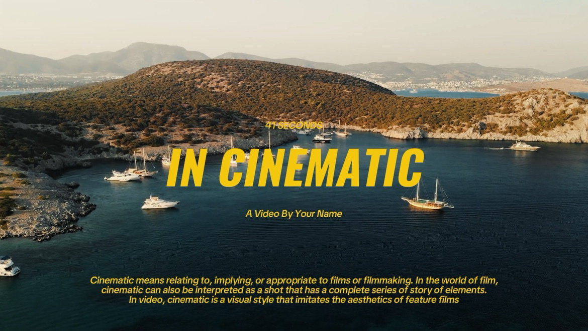 41sec en cinématique