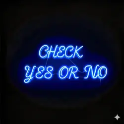 check Yes or no