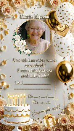 Convite Aniversário 