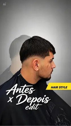 ANTES E DEPOIS HAIR
