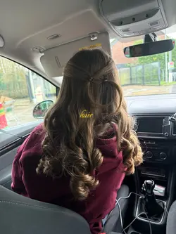 i like my curly hai
