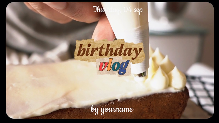 생일 vlo