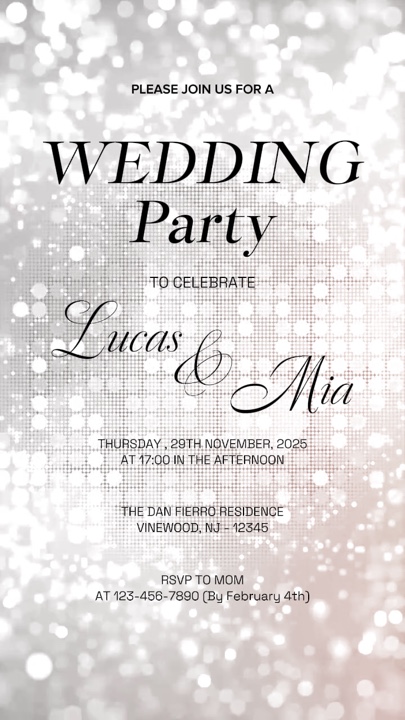 Invitación de boda 