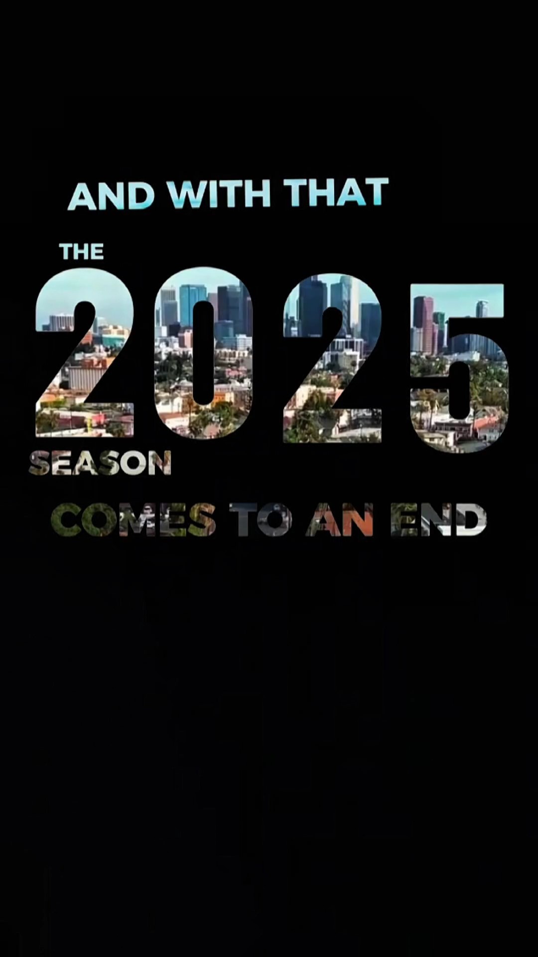 The 2025 season