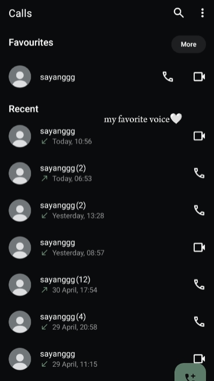 Mi voz favorita 