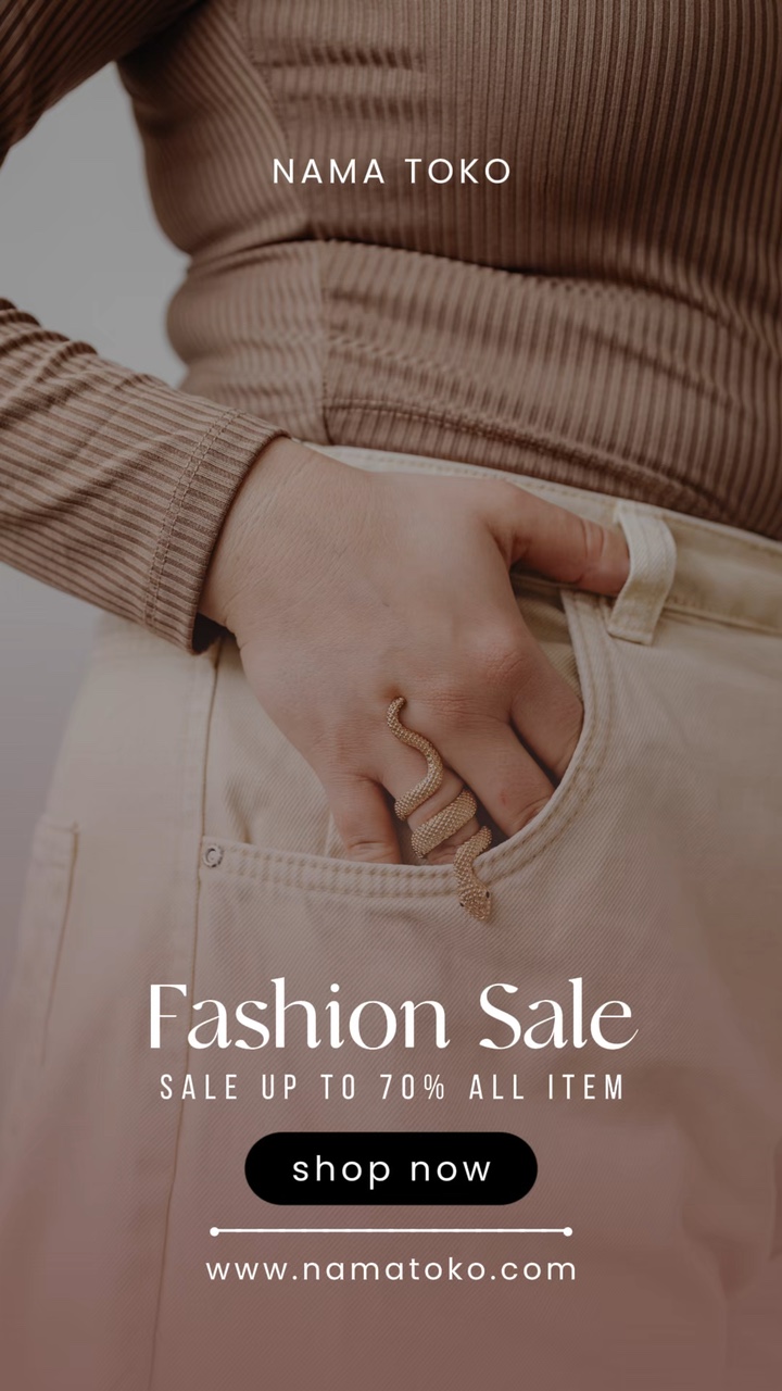 Promoción: rebajas de moda