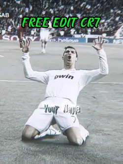 Free Edit Cr7