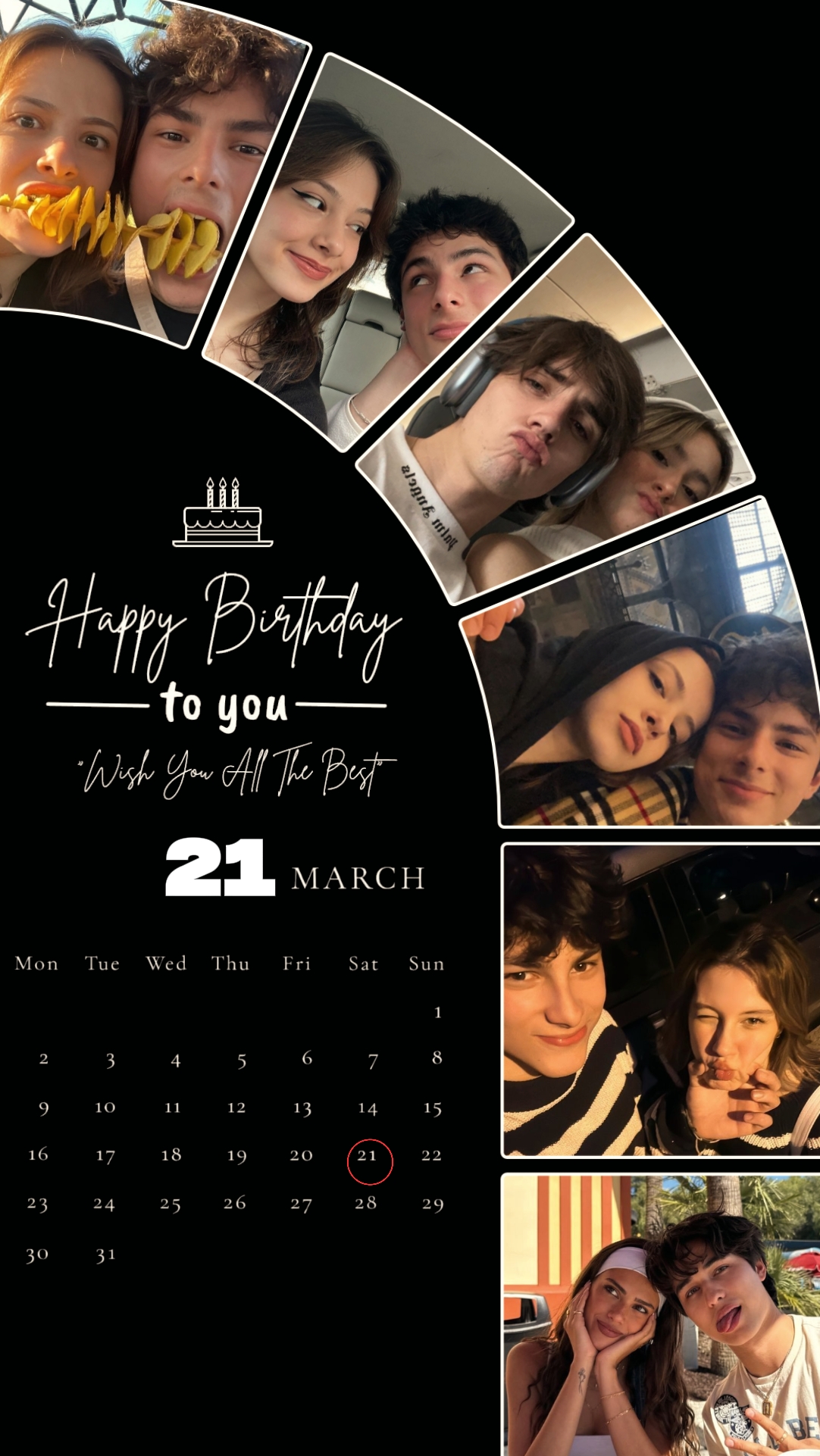 21 March My Love
