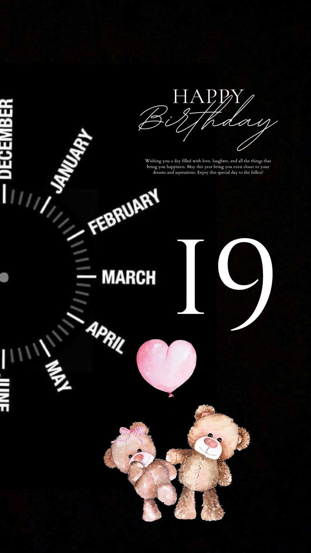 HBD À VOUS 19 MARS 