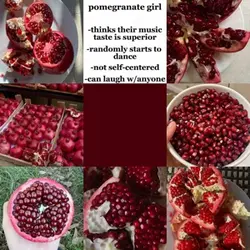 Pomegranate girl