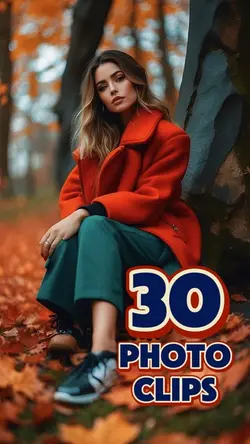 30 photo clips