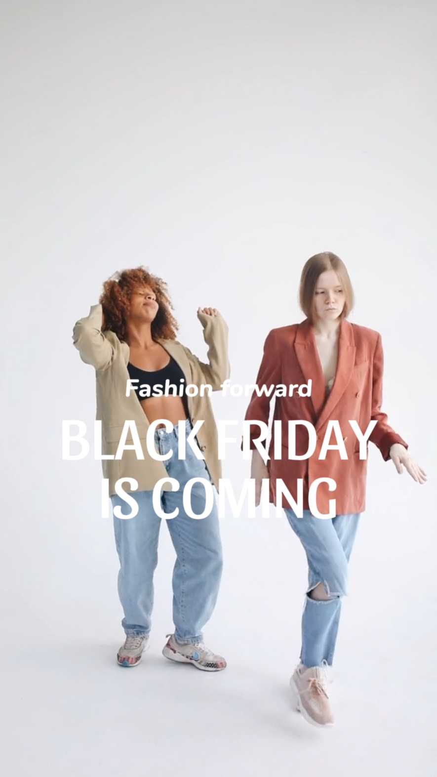 Black Friday Visual Style Bekleidungszubehör Neuankömmlinge Business-Vorlagen