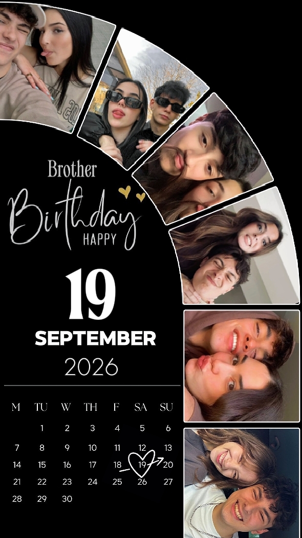 B'day brother 19 Sep