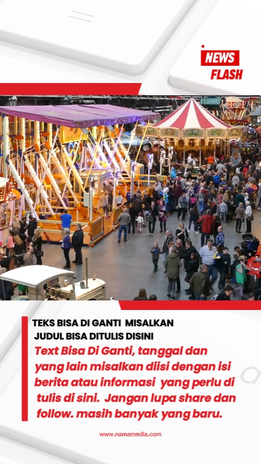 Template ng Flash News