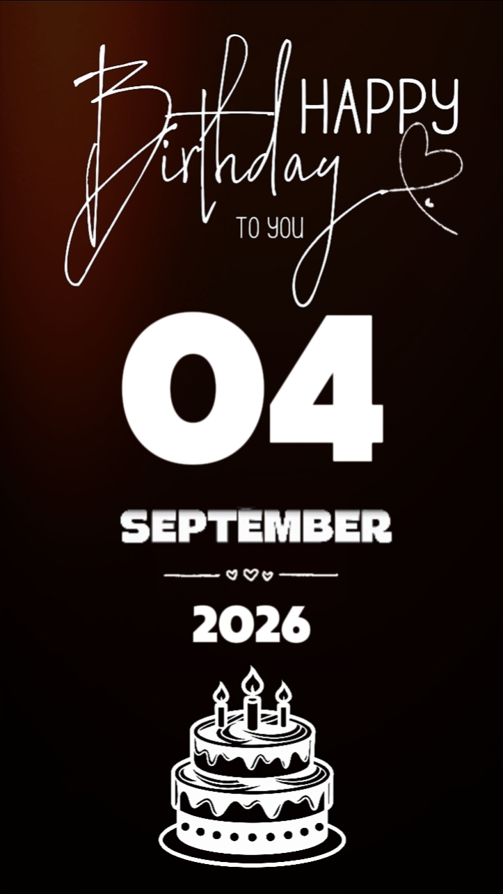 Birthday 04september