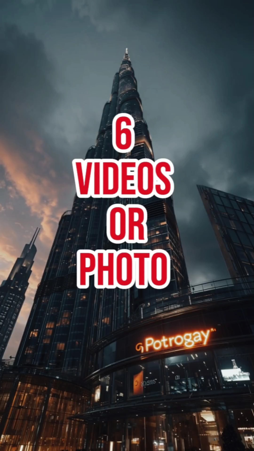 6 videos o fotos