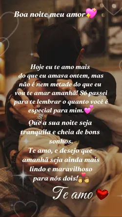 Boa Noite meu amor