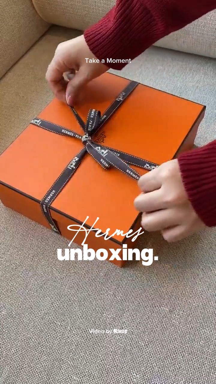 Unboxing Bolsa Hermes