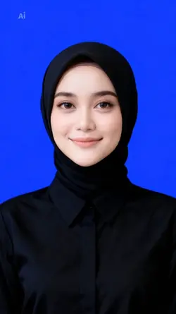 Ai latar biru