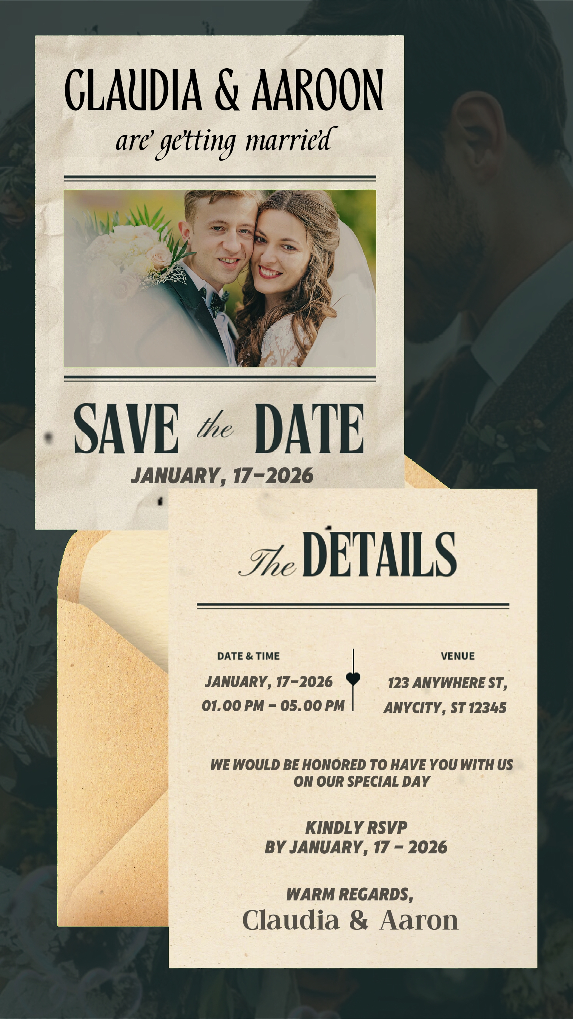wedding invitation