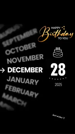 hbd 28 december 2025