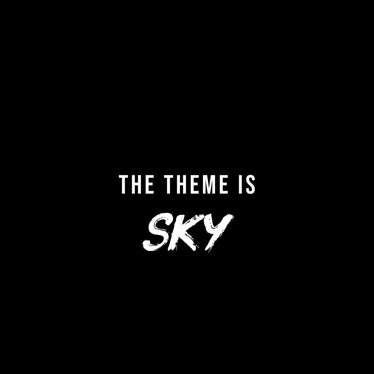 El tiempo es el cielo