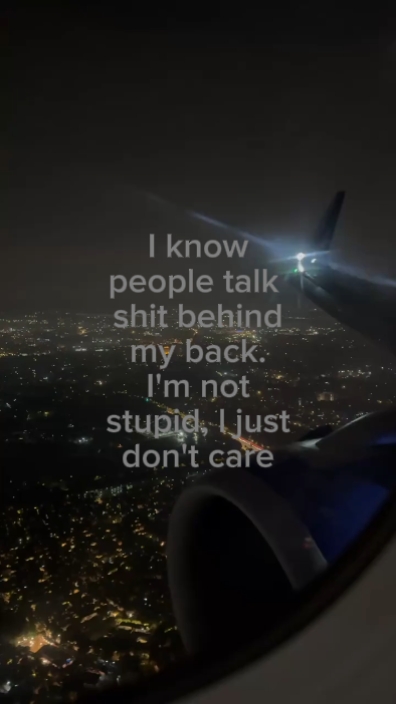i just don't care 