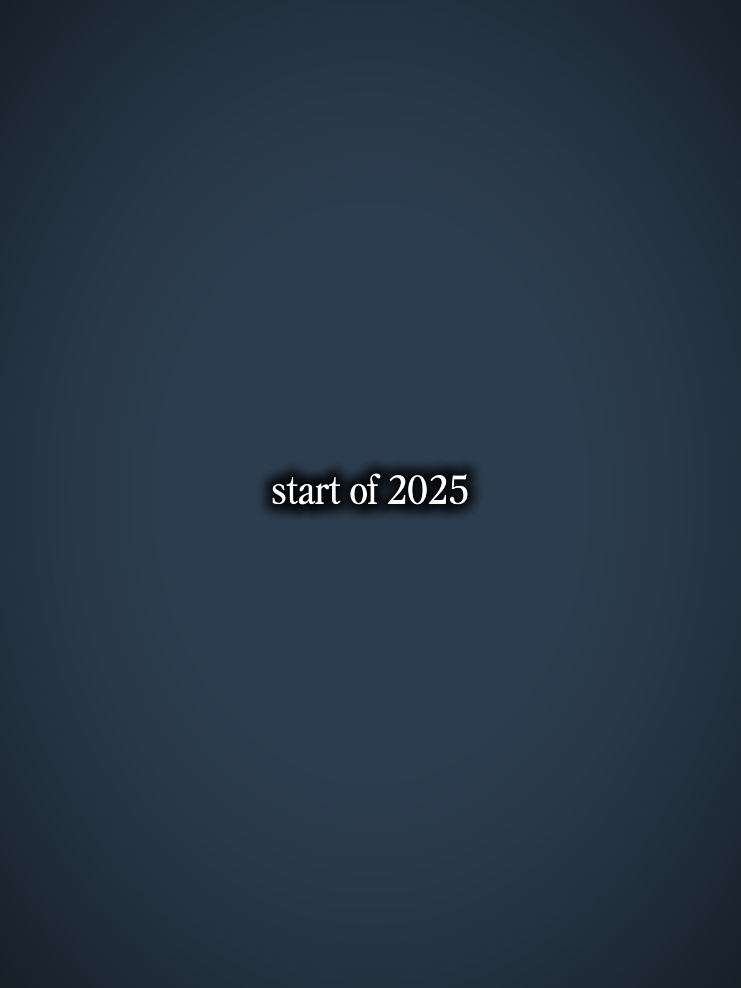 awal tahun 2025