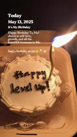 happy birthday to me