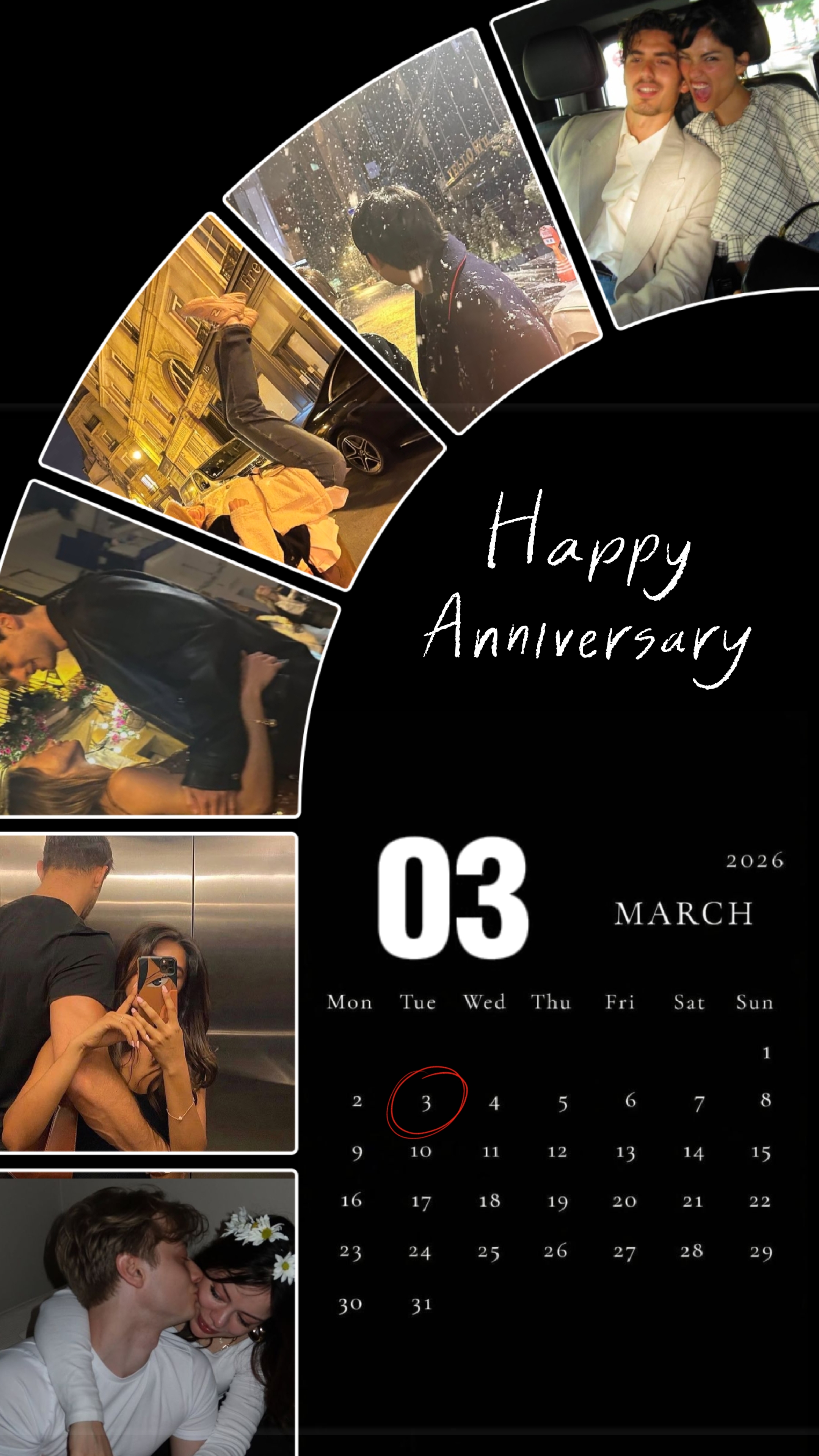 03 de marzo aniversario