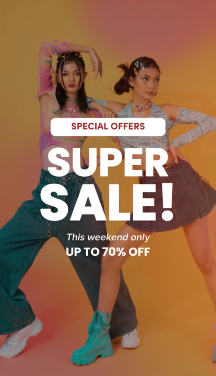 promo : super sale
