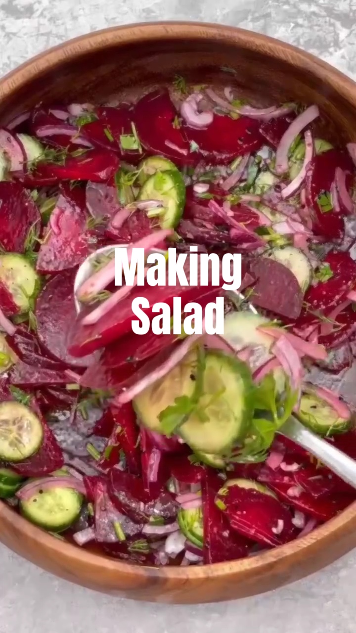Faire de la salade