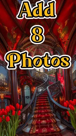 8 Photos Template 