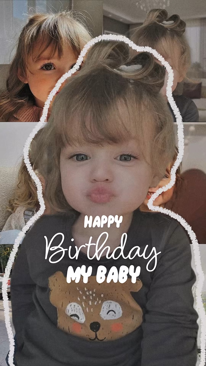 Geburtstag mein Baby