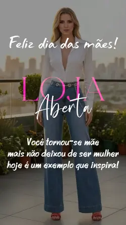 Feliz dia das mães 