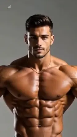 Men's wear ads AI 