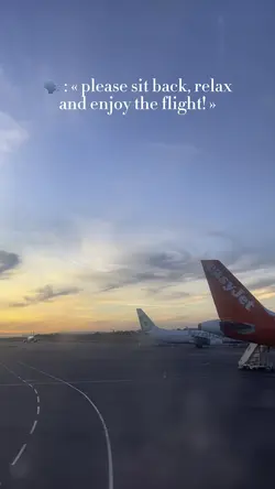 Enjoy the flight ✈️