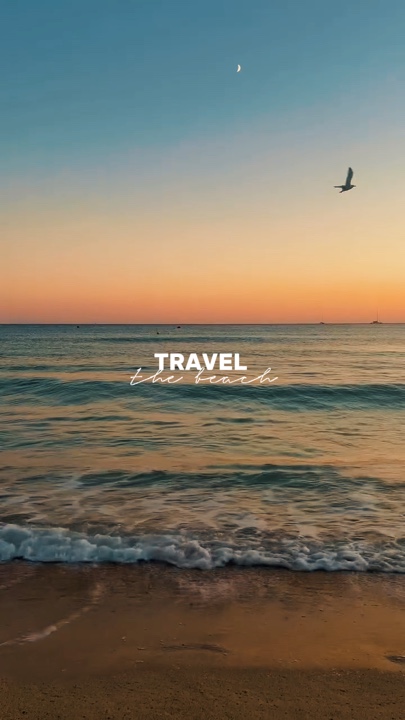 travel the beach