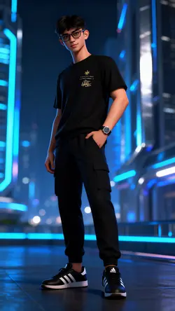 Stylish 3D Character