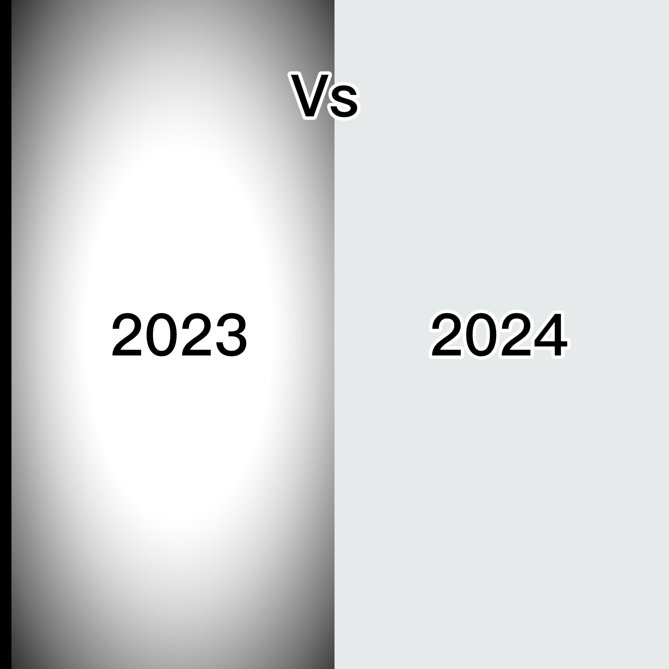 2023 gegen 2024