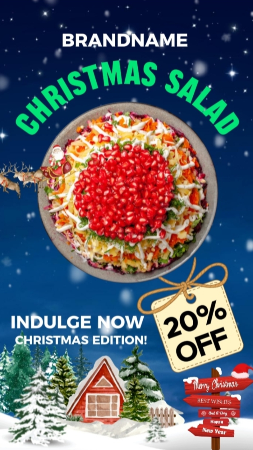 Salada de natal