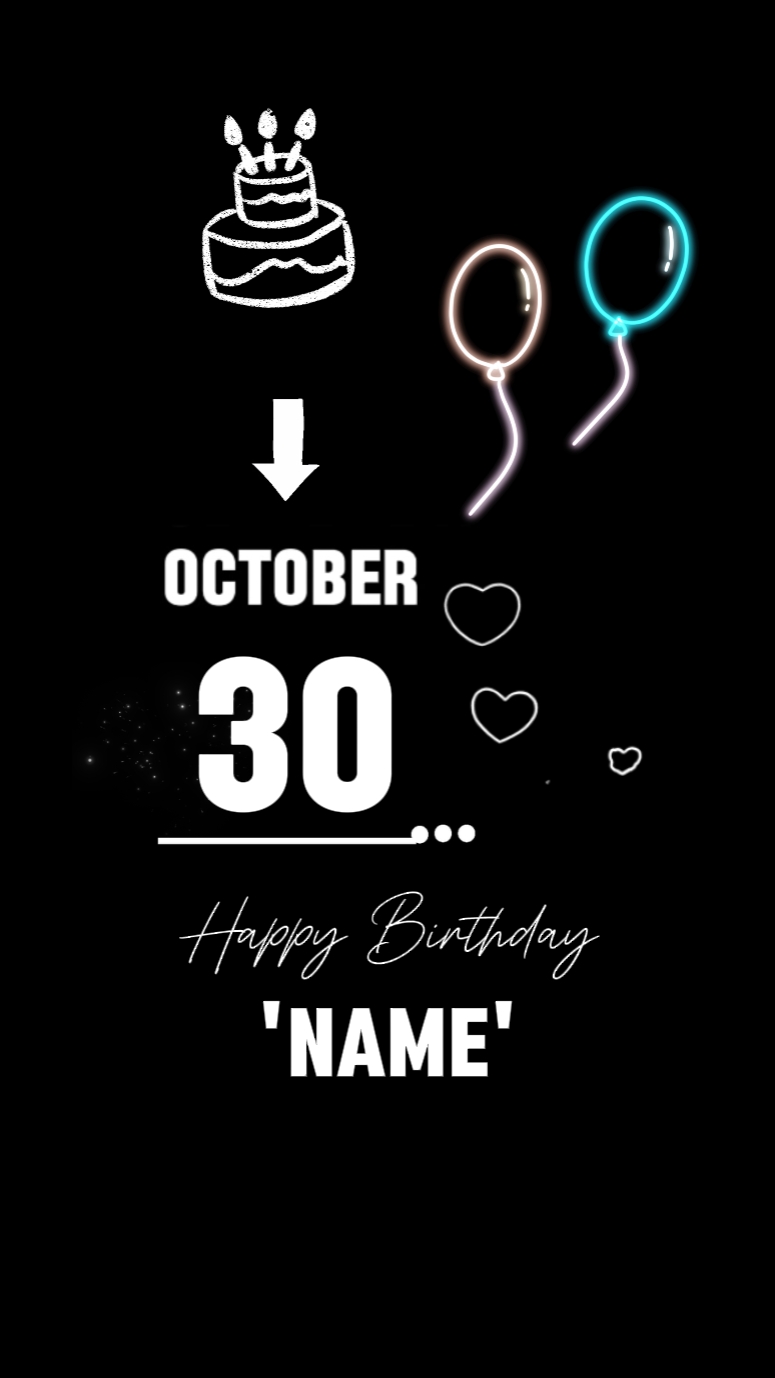 birthday template