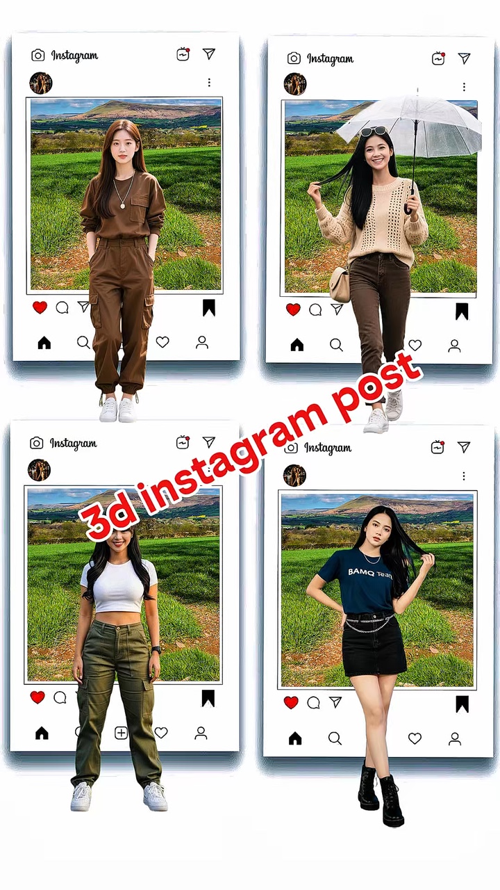 3d instagram gönderisi