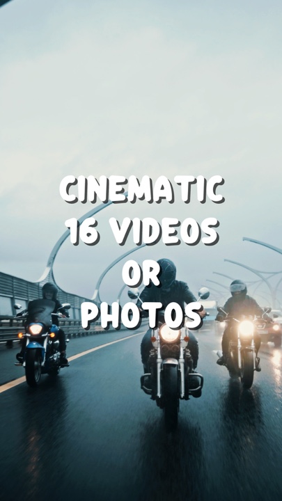 16 CINEMATIC VIDEOS