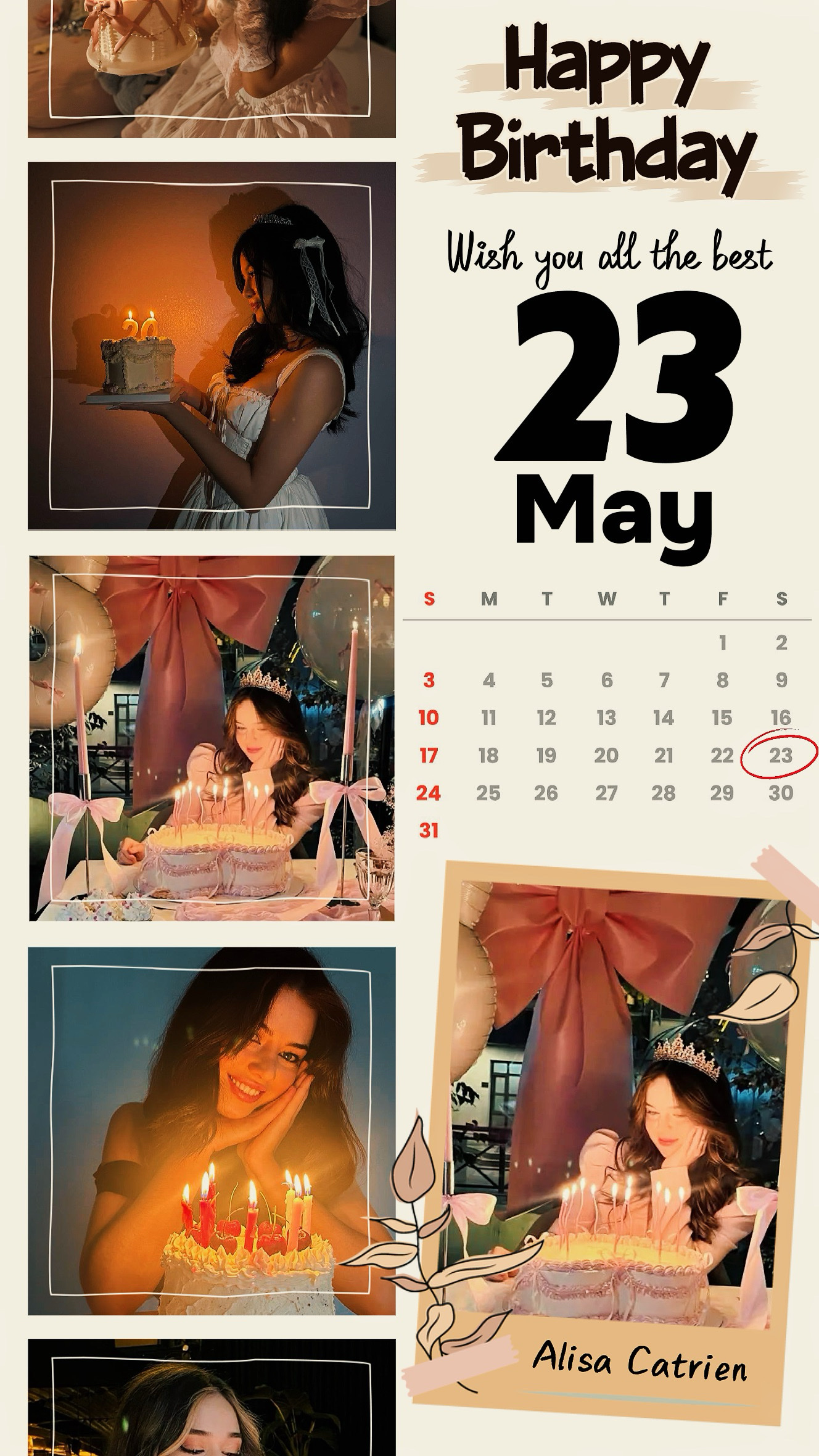 HBD 23 MAY 2026