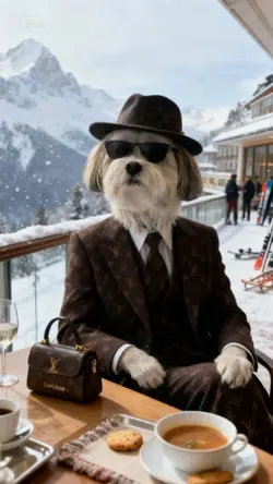 pet winter holiday