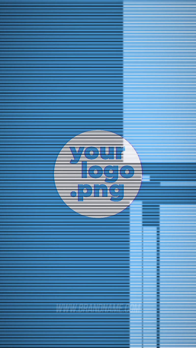 Moderne Logo-Enthüllung