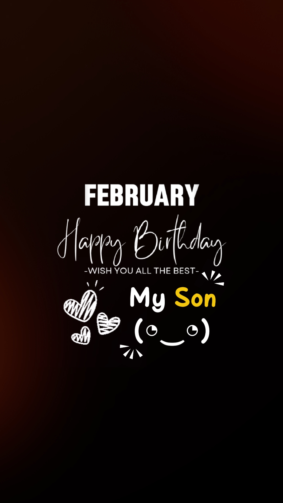 Birthday My Son