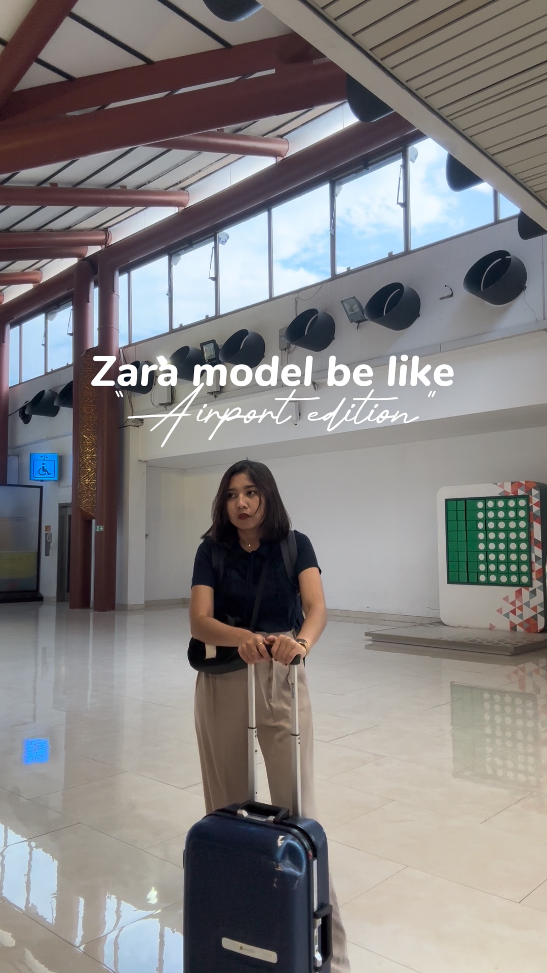 Zara model be like